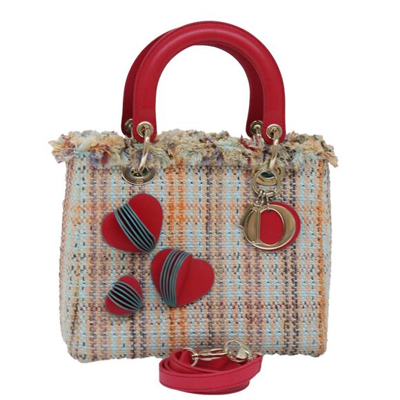 DIOR Hand Bag Canvas Beige - Picture 1 of 13